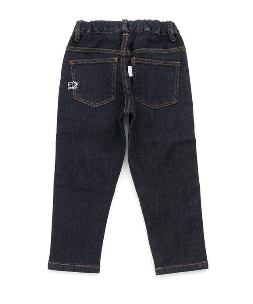 Ocean&Ground（オーシャン&グラウンド）の「ﾃﾞﾆﾑﾃｰﾊﾟｰﾄﾞﾊﾟﾝﾂ（デニムパンツ・キッズ・ブルー系その他/ダークインディゴブルー/ワンウォッシュ・140/130/120/110/100/90/80）」の4枚目の写真