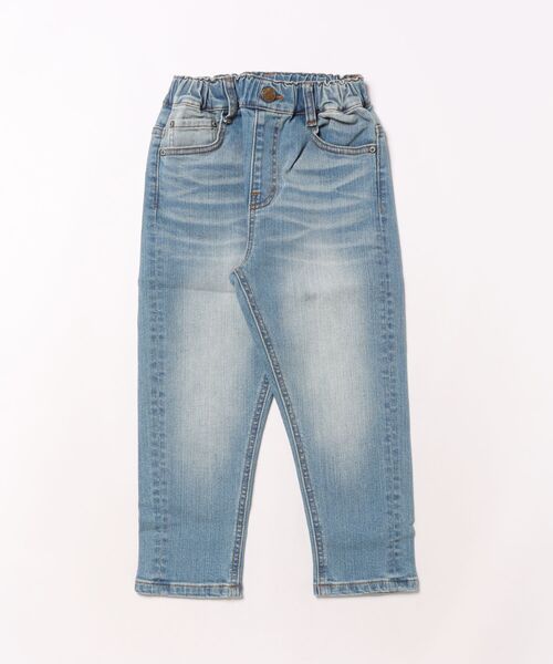 Ocean&Ground（オーシャン&グラウンド）の「ﾃﾞﾆﾑﾃｰﾊﾟｰﾄﾞﾊﾟﾝﾂ（デニムパンツ・キッズ・ブルー系その他/ダークインディゴブルー/ワンウォッシュ・140/130/120/110/100/90/80）」の10枚目の写真