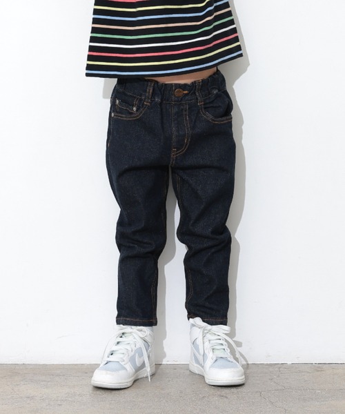 Ocean&Ground（オーシャン&グラウンド）の「ﾃﾞﾆﾑﾃｰﾊﾟｰﾄﾞﾊﾟﾝﾂ（デニムパンツ・キッズ・ブルー系その他/ダークインディゴブルー/ワンウォッシュ・140/130/120/110/100/90/80）」の14枚目の写真