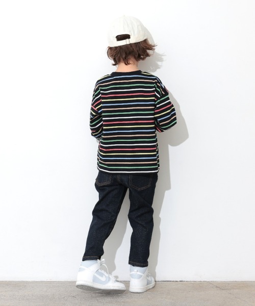 Ocean&Ground（オーシャン&グラウンド）の「ﾃﾞﾆﾑﾃｰﾊﾟｰﾄﾞﾊﾟﾝﾂ（デニムパンツ・キッズ・ブルー系その他/ダークインディゴブルー/ワンウォッシュ・140/130/120/110/100/90/80）」の16枚目の写真