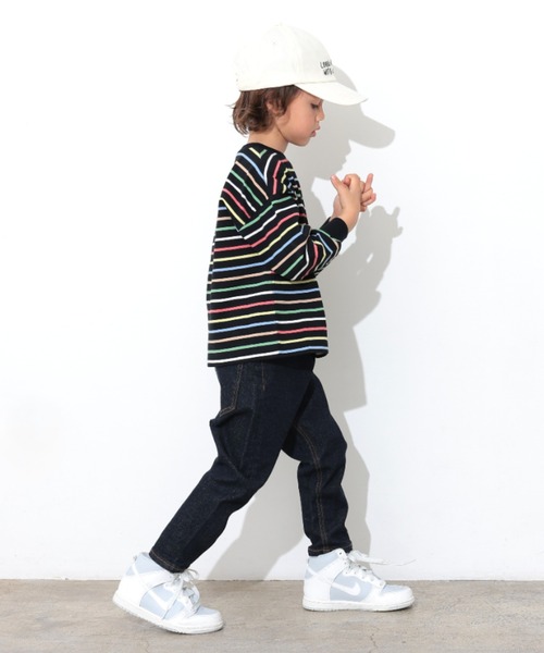 Ocean&Ground（オーシャン&グラウンド）の「ﾃﾞﾆﾑﾃｰﾊﾟｰﾄﾞﾊﾟﾝﾂ（デニムパンツ・キッズ・ブルー系その他/ダークインディゴブルー/ワンウォッシュ・140/130/120/110/100/90/80）」の17枚目の写真