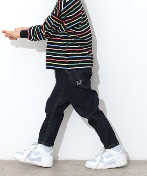 Ocean&Ground（オーシャン&グラウンド）の「ﾃﾞﾆﾑﾃｰﾊﾟｰﾄﾞﾊﾟﾝﾂ（デニムパンツ・キッズ・ブルー系その他/ダークインディゴブルー/ワンウォッシュ・140/130/120/110/100/90/80）」の22枚目の写真