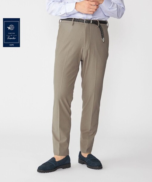SHIPS（シップス）の「SHIPS:〈FUNCTION〉ジャージー 2WAY サイド シャーリング スラックス（その他パンツ・メンズ・ダークグレー/ネイビー/グレー・46/48/44/50）」の2枚目の写真