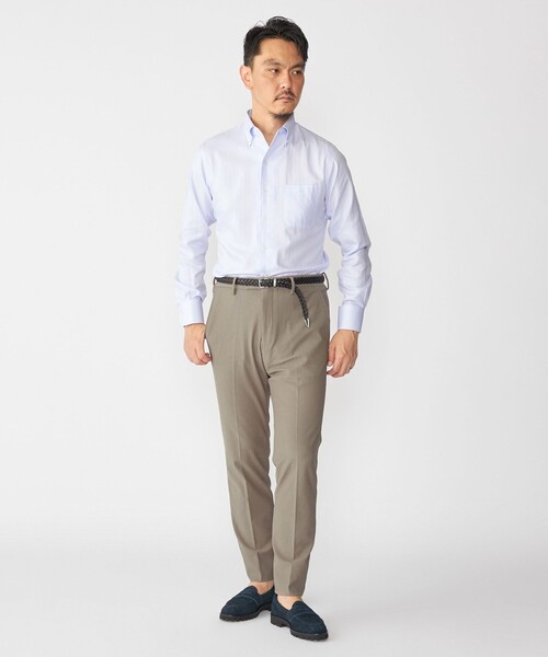 SHIPS（シップス）の「SHIPS:〈FUNCTION〉ジャージー 2WAY サイド シャーリング スラックス（その他パンツ・メンズ・ダークグレー/ネイビー/グレー・46/48/44/50）」の5枚目の写真