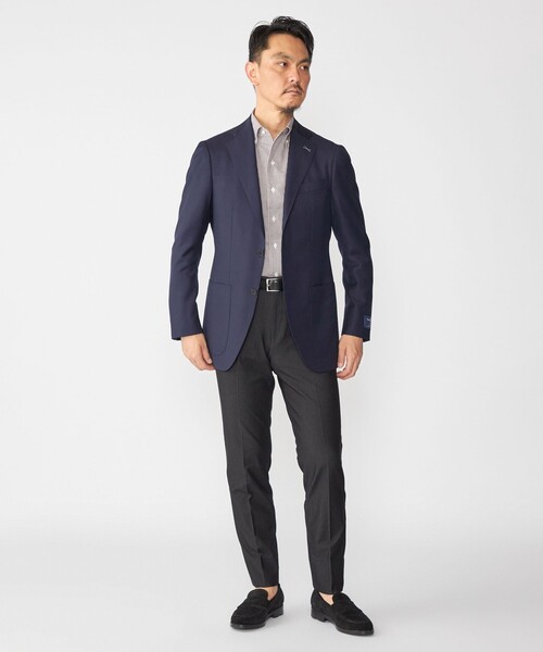 SHIPS（シップス）の「SHIPS:〈FUNCTION〉ジャージー 2WAY サイド シャーリング スラックス（その他パンツ・メンズ・ダークグレー/ネイビー/グレー・46/48/44/50）」の7枚目の写真