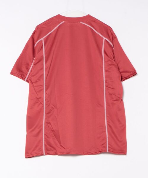 THE HITSS（ヒッツ）の「ロゴプリント オーバーサイズ ステッチデザイン Tシャツ（Tシャツ/カットソー・メンズ・ホワイト/レッド/ブラック・FREE）」の7枚目の写真