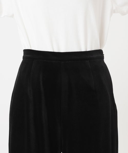 OUTDOOR PRODUCTS(アウトドアプロダクツ)の「ベロアフレアパンツ(スラックス・レディース・ブラック・36/38)」の11枚目の写真