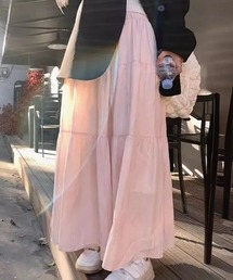 Per sist ence（パーシエンス）の「ティアードフレアスカート（スカート）」