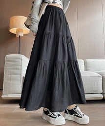 Per sist ence（パーシエンス）の「ティアードフレアスカート（スカート）」