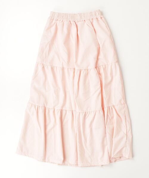 Per sist ence(パーシエンス)の「ティアードフレアスカート(スカート・レディース・ホワイト/ブラック/ピンク・ONE SIZE)」の14枚目の写真