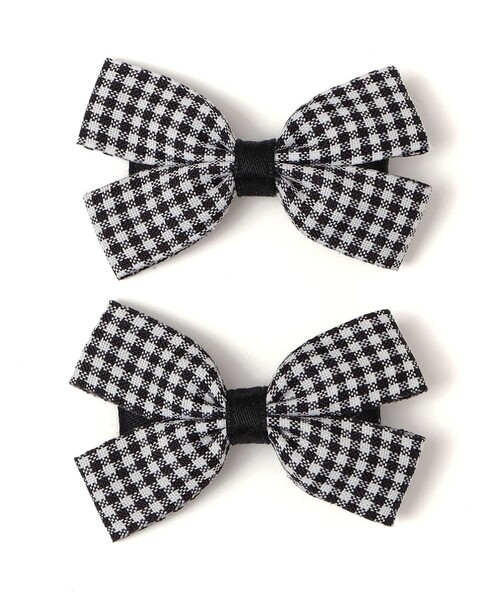 SHIPS(シップス)の「SHIPS KIDS: ギンガムチェック リボン ヘアピン セット(ヘアピン・キッズ・イエロー/ブラック/レッド・ONE SIZE)」の6枚目の写真