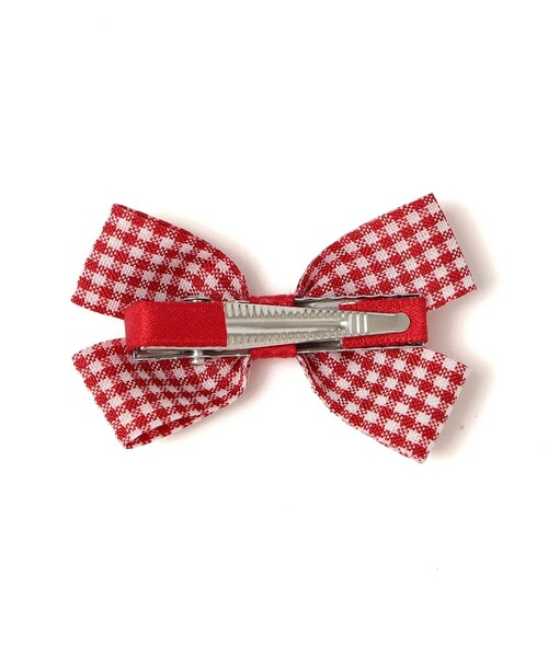 SHIPS(シップス)の「SHIPS KIDS: ギンガムチェック リボン ヘアピン セット(ヘアピン・キッズ・イエロー/ブラック/レッド・ONE SIZE)」の7枚目の写真