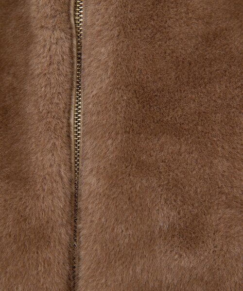 セール】【プラスワンで着映え！】フーディーファーベスト（ベスト