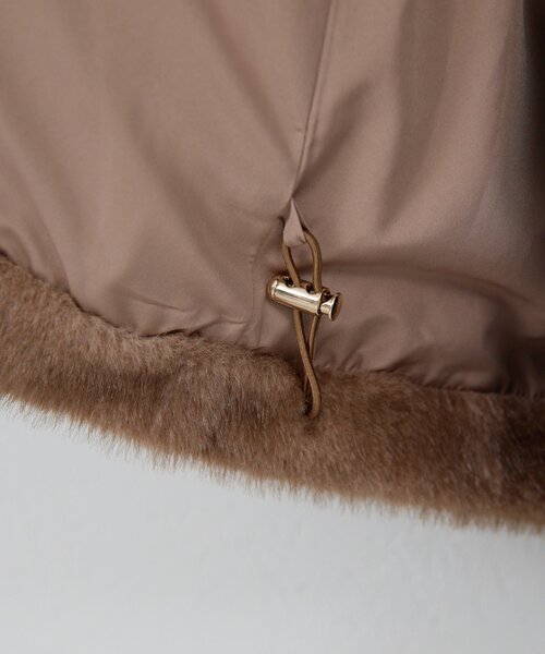 セール】【プラスワンで着映え！】フーディーファーベスト（ベスト