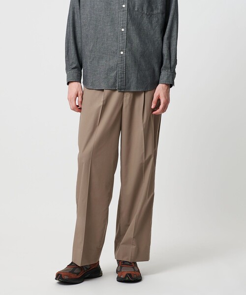 UNITED ARROWS & SONS(ユナイテッドアローズアンドサンズ)の「<UNITED ARROWS & SONS> P/R BRD 1P TROUSERS/スラックス(スラックス・メンズ・ブラック/ベージュ・M/S/L/XL)」の4枚目の写真