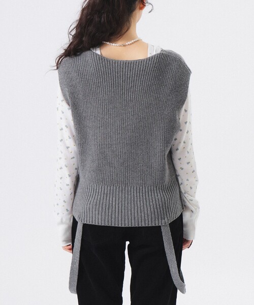 BEAMS BOY（ビームスボーイ）の「【1/15再値下げ】ミリタリー アレンジ ベスト（ベスト・レディース・ブラック/グレー・ONE SIZE）」の11枚目の写真