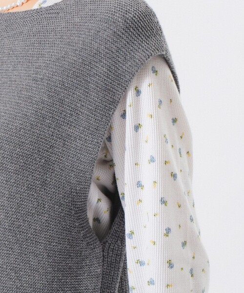 BEAMS BOY（ビームスボーイ）の「【1/15再値下げ】ミリタリー アレンジ ベスト（ベスト・レディース・ブラック/グレー・ONE SIZE）」の13枚目の写真