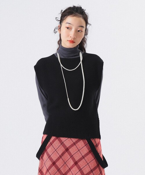 BEAMS BOY（ビームスボーイ）の「【1/15再値下げ】ミリタリー アレンジ ベスト（ベスト・レディース・ブラック/グレー・ONE SIZE）」の21枚目の写真