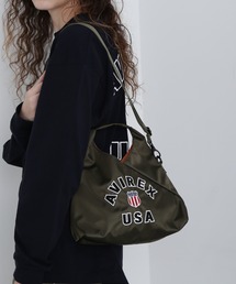 AVIREX | 《WEB&DEPOT限定》SIGNATURE MINI SHOLDER BAG/シグネチャーロゴ ミニショルダーバッグ(ショルダーバッグ)