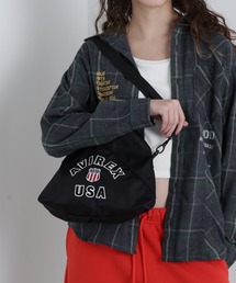 AVIREX | 《WEB&DEPOT限定》SIGNATURE MINI SHOLDER BAG/シグネチャーロゴ ミニショルダーバッグ(ショルダーバッグ)