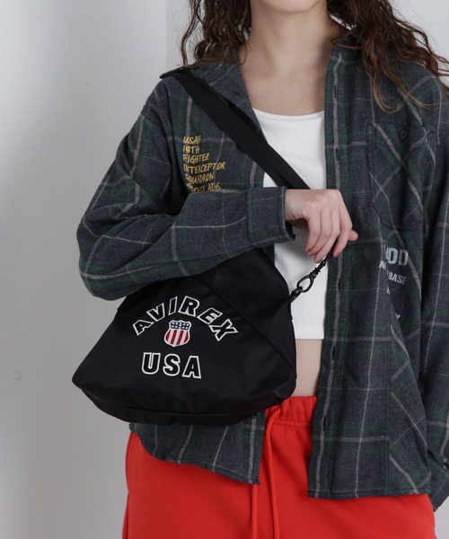WEB&DEPOT限定》SIGNATURE MINI SHOLDER BAG/シグネチャーロゴ