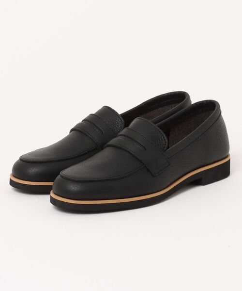 ENあしながおじさん（エンアシナガオジサン）の「防水｜コインローファー　5360613（ローファー・レディース・ブラック/ブラックミックス/チョコ・24cm/23.5cm/23cm/22.5cm/24.5cm）」の6枚目の写真