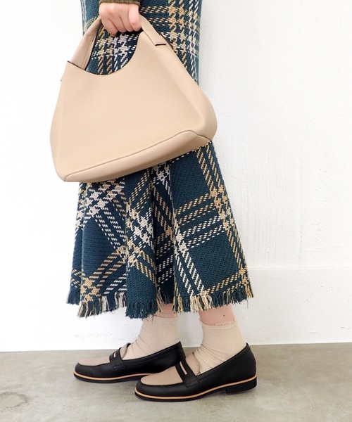 ENあしながおじさん（エンアシナガオジサン）の「防水｜コインローファー　5360613（ローファー・レディース・ブラック/ブラックミックス/チョコ・24cm/23.5cm/23cm/22.5cm/24.5cm）」の17枚目の写真