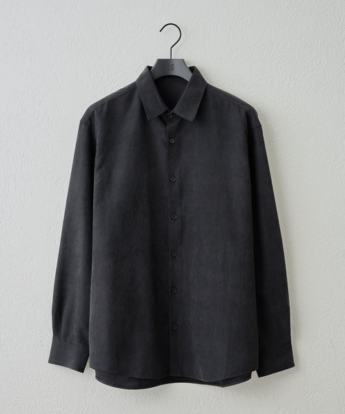 COLONY 2139（コロニートゥーワンスリーナイン）の「ナローピーチレギュラーシャツ（シャツ/ブラウス・メンズ・キャメル/ブラック/オリーブ・MEDIUM/LARGE）」の2枚目の写真