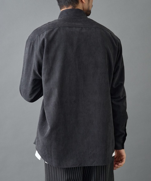 COLONY 2139（コロニートゥーワンスリーナイン）の「ナローピーチレギュラーシャツ（シャツ/ブラウス・メンズ・キャメル/ブラック/オリーブ・MEDIUM/LARGE）」の18枚目の写真