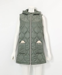 PICONE CLUB レディースベスト 保温撥水総柄ジップベスト（ベスト）｜Picone CLUB（ピッコーネ