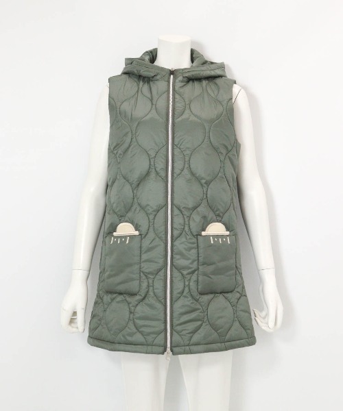 防風保温キルティング中綿ベスト（ベスト）｜Picone CLUB（ピッコーネ