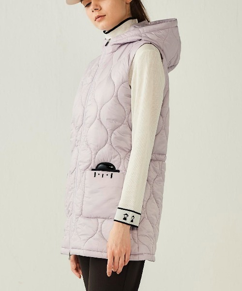 防風保温キルティング中綿ベスト（ベスト）｜Picone CLUB（ピッコーネ