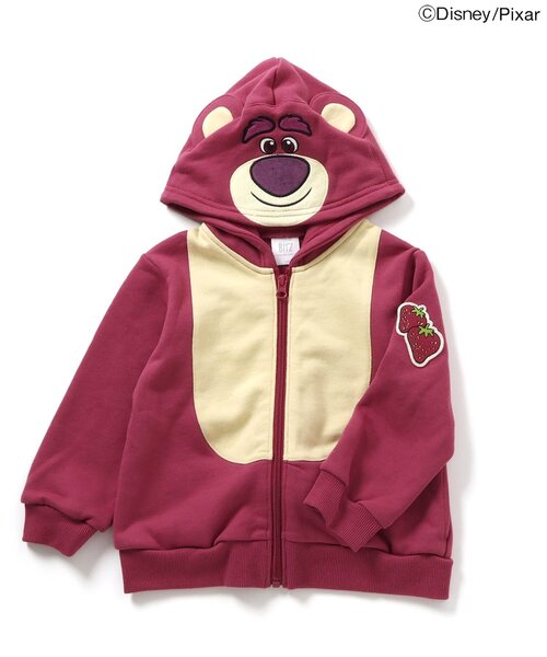 Disney（ディズニー）の「【ディズニーキャラクター/トイ・ストーリー】変身パーカー（パーカー・キッズ・ピンク/ライム・100/95/90/80/120/110）」の7枚目の写真