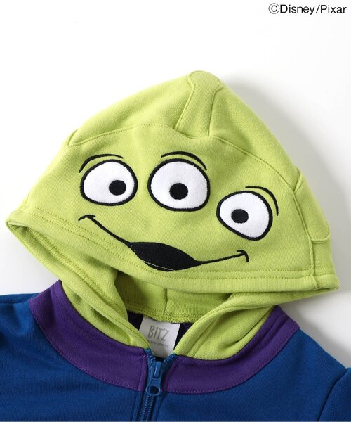 Disney（ディズニー）の「【ディズニーキャラクター/トイ・ストーリー】変身パーカー（パーカー・キッズ・ピンク/ライム・100/95/90/80/120/110）」の14枚目の写真