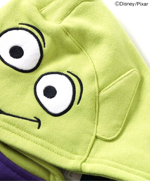 Disney（ディズニー）の「【ディズニーキャラクター/トイ・ストーリー】変身パーカー（パーカー・キッズ・ピンク/ライム・100/95/90/80/120/110）」の15枚目の写真