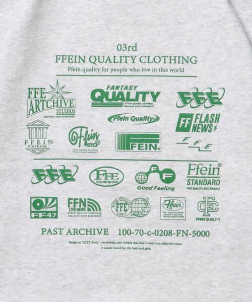 FFEIN（フェイン）の「【FFEIN（フェイン）】ヘビーウエイトバックダイナーロゴスウェット / 裏起毛 スウェット クルーネック ワンポイント プリント（スウェット・メンズ・その他1/ネイビー/ブラック/アッシュグレー・MEDIUM/LARGE/SMALL）」の13枚目の写真