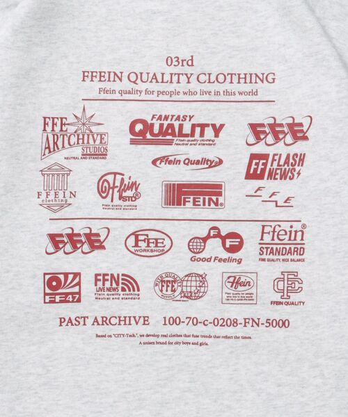 FFEIN（フェイン）の「【FFEIN（フェイン）】ヘビーウエイトバックダイナーロゴスウェット / 裏起毛 スウェット クルーネック ワンポイント プリント（スウェット・メンズ・その他1/ネイビー/ブラック/アッシュグレー・MEDIUM/LARGE/SMALL）」の17枚目の写真