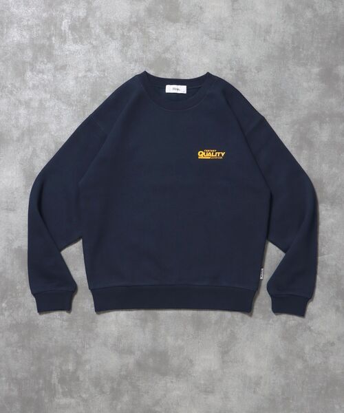 FFEIN（フェイン）の「【FFEIN（フェイン）】ヘビーウエイトバックダイナーロゴスウェット / 裏起毛 スウェット クルーネック ワンポイント プリント（スウェット・メンズ・その他1/ネイビー/ブラック/アッシュグレー・MEDIUM/LARGE/SMALL）」の18枚目の写真