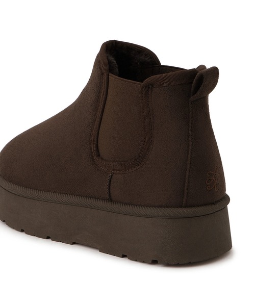 ROPE' PICNIC（ロペピクニック）の「ウォームショートムートンライクブーツ（ブーツ・レディース・ブラック/ブラウン系その他・M/L）」の6枚目の写真