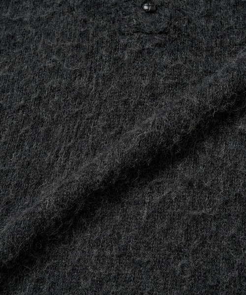 Noen(ノエン)の「ヘンリーネックメランジウールニット(ニット/セーター・メンズ・バーガンディー/グリーン/ブラック・LARGE/MEDIUM)」の17枚目の写真