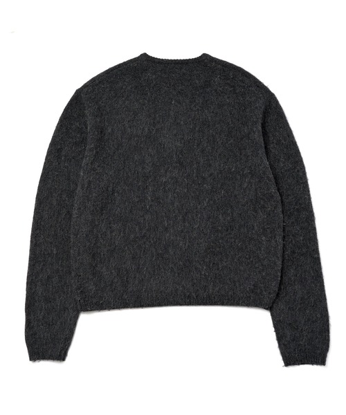 Noen(ノエン)の「ヘンリーネックメランジウールニット(ニット/セーター・メンズ・バーガンディー/グリーン/ブラック・LARGE/MEDIUM)」の13枚目の写真