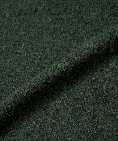 Noen(ノエン)の「ヘンリーネックメランジウールニット(ニット/セーター・メンズ・バーガンディー/グリーン/ブラック・LARGE/MEDIUM)」の22枚目の写真