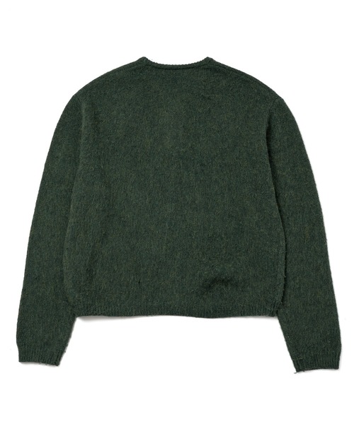 Noen(ノエン)の「ヘンリーネックメランジウールニット(ニット/セーター・メンズ・バーガンディー/グリーン/ブラック・LARGE/MEDIUM)」の18枚目の写真