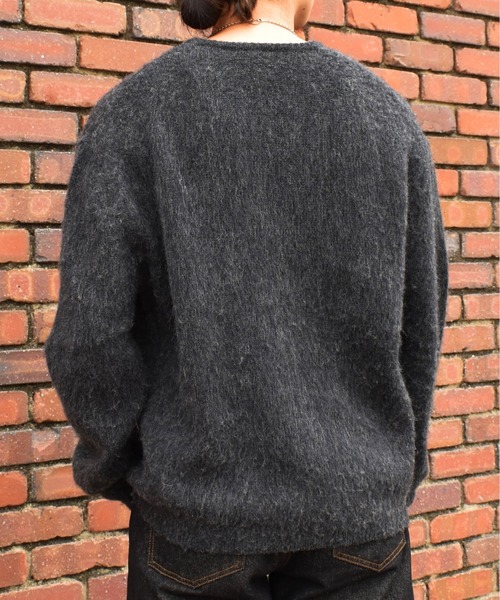 ヘンリーネックメランジウールニット（ニット/セーター）｜Noen