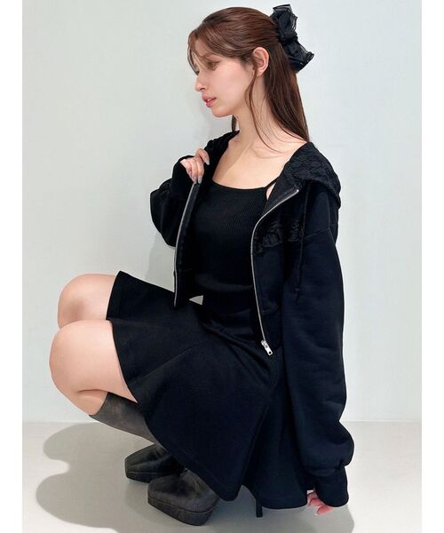 RESEXXY（リゼクシー）の「ボリュームシアーバンスクリップ（バレッタ/ヘアクリップ・レディース・アイボリー/ブラック・FREE）」の5枚目の写真