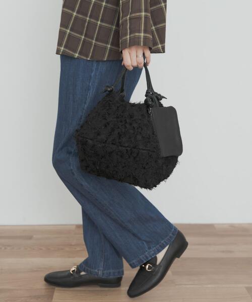 POMTATA(ポンタタ)の「POMTATA OTIS envan tote S(ハンドバッグ・レディース・ブラック・FREE)」の1枚目の写真