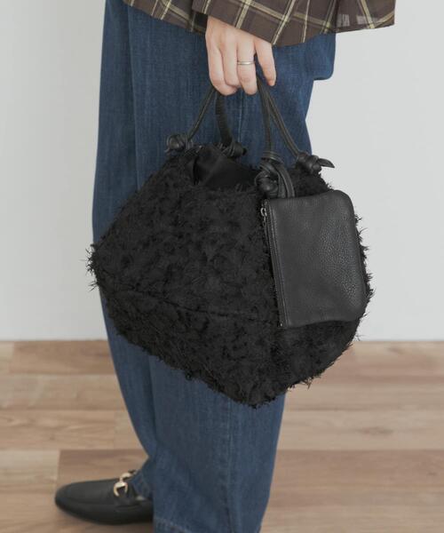 POMTATA(ポンタタ)の「POMTATA OTIS envan tote S(ハンドバッグ・レディース・ブラック・FREE)」の9枚目の写真