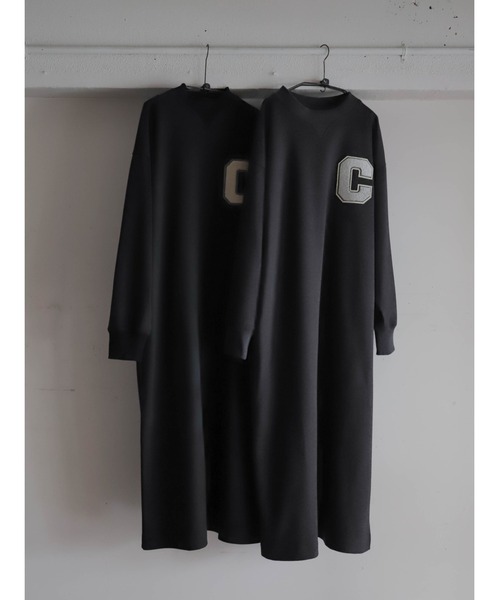 フラノライクカット ワッペン付キワンピース | NOMBRE IMPAIR