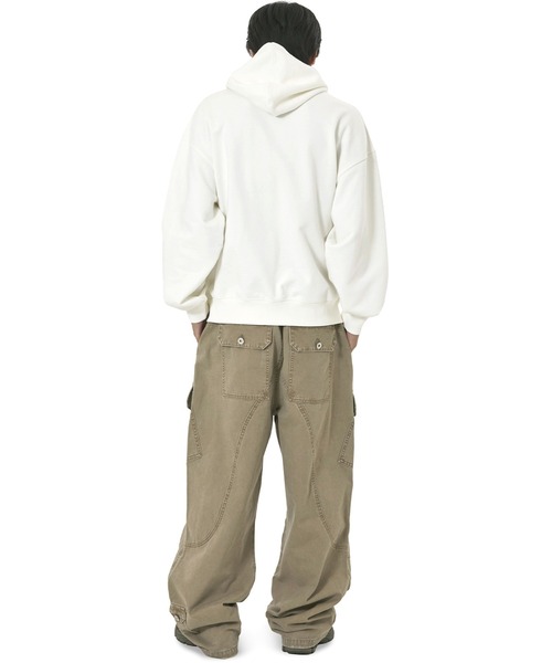 OY(オーワイ)の「『OY/オーワイ』WASHED PANEL CARGO PANTS/ウォッシュドパネルカーゴパンツ(カーゴパンツ・レディース・ブラック/カモフラージュ/ベージュ・L/M/S)」の19枚目の写真