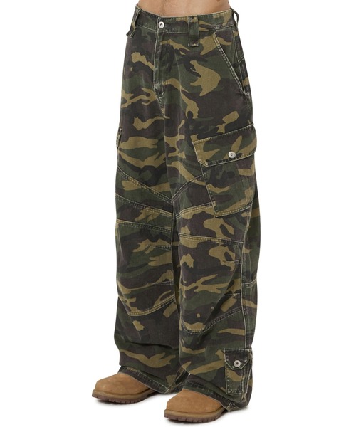 OY/オーワイ』WASHED PANEL CARGO PANTS/ウォッシュドパネルカーゴ